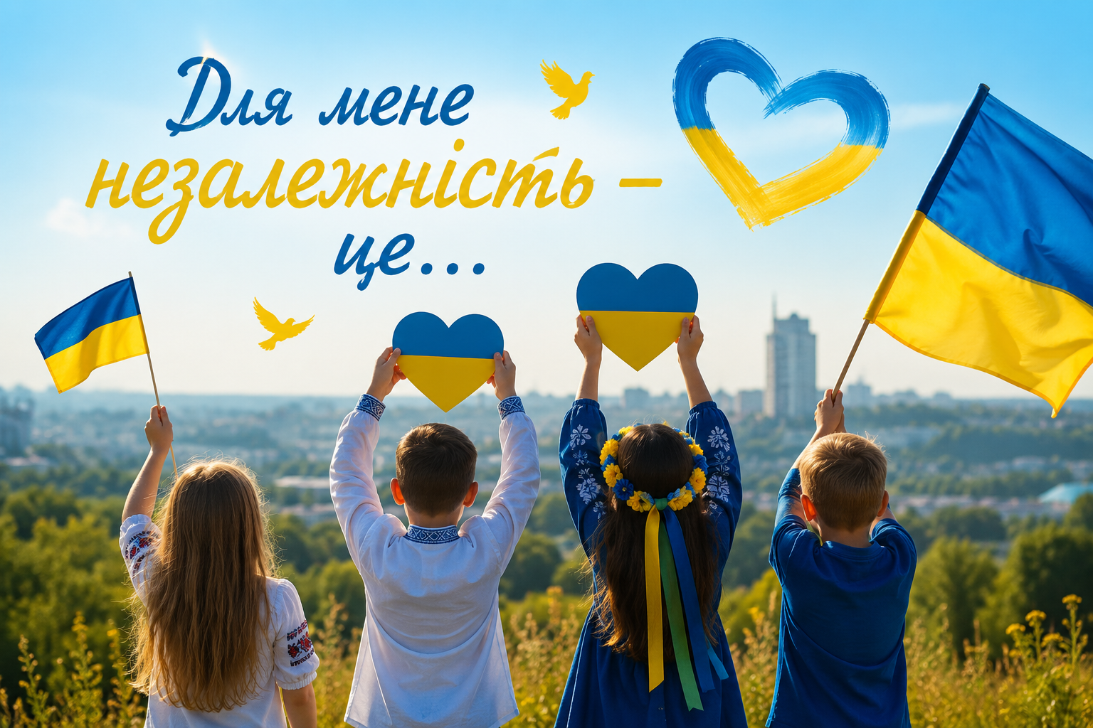 Всеукраїнський флешмоб «Для мене незалежність — це…»