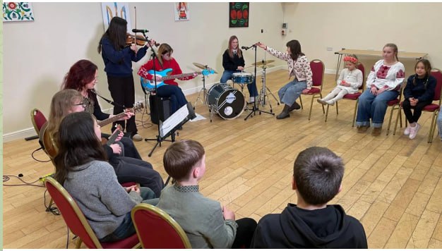 USB Ukrainian School Band у Ноттінгемі