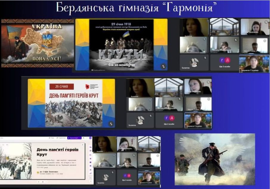 Вшанування пам’яті Героїв Крут у гімназії «Гармонія»