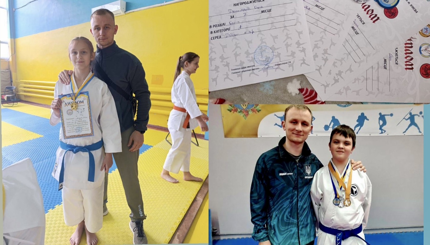 Перемоги учнів гімназії №7 «Меотида» на чемпіонаті з карате в Києві